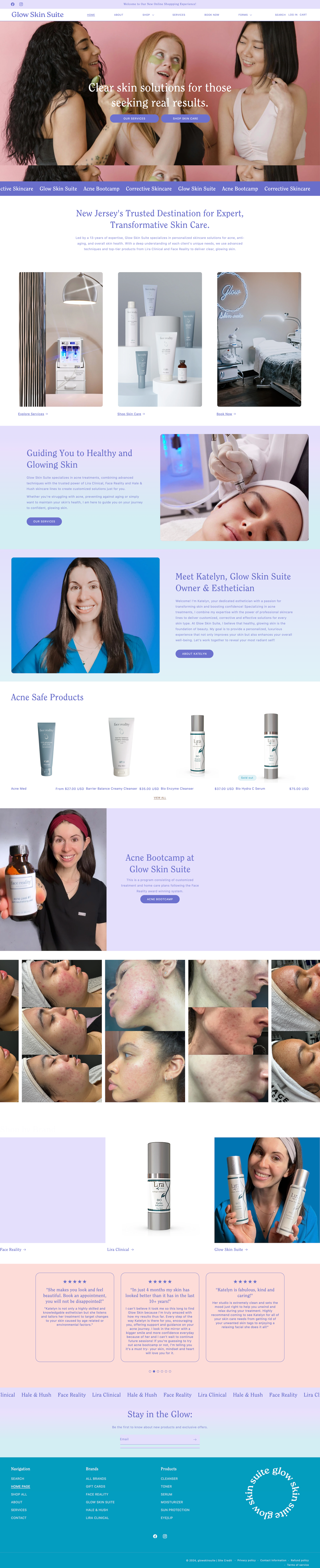 Website design for a New Jersey-based business